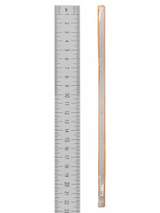 TDM Рубин линейка измерительная металлическая 100см, нерж.сталь, двухсторонняя шкала SQ1018-0505