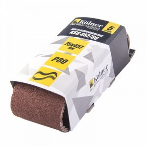 Kolner Лента абразив бесконечн. KSB457/80, 457x75 зернистость P80, 5шт/уп, цена за уп