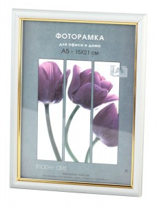 Фоторамка Interior Office пластик 581 10х15 молоко 0856