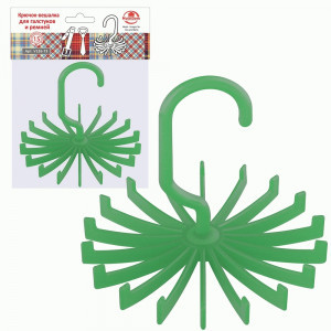 Крючок-вешалка д/галстуков и ремней d=13,5см (кратность 4!!!) полипропилен VL26-73