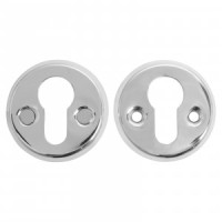 Накладка под цилиндровый механизм замка АЛЛЮР 016PZ-50 CP хром для финских дверей (200,20)