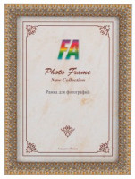 Фоторамка FA пластик "1001 ночь " серебро с золотом 21х30 7229