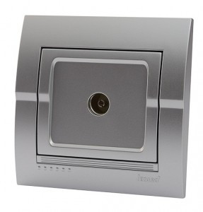 Lezard DERIY роз. СУ 1 мест. TV (проходн.) металлик серый