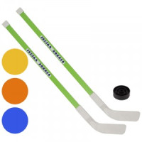 Хоккейный набор (клюшка 2шт + шайба) 998392 Сезон 2023-2024