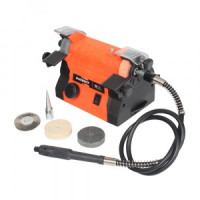 PATRIOT Станок точильный многоф.BG 110 с гравером на гибком валу и набором насадок, 100 Вт,160301503