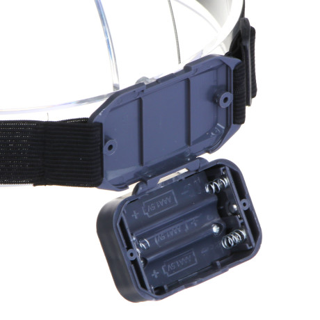 ЕРМАК Фонарь налобный, СОВ, 3 режима, 3хААА, пластик, 60х41х26 мм