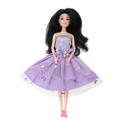 ИГРОЛЕНД Кукла нарядная 27 см, PP, PVC, 10х5х32,5 см, 6 диза