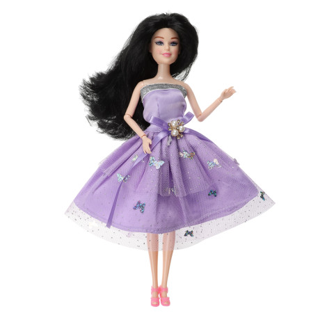 ИГРОЛЕНД Кукла нарядная 27 см, PP, PVC, 10х5х32,5 см, 6 диза