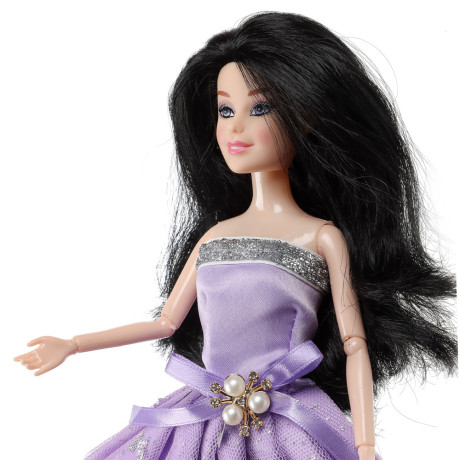 ИГРОЛЕНД Кукла нарядная 27 см, PP, PVC, 10х5х32,5 см, 6 диза