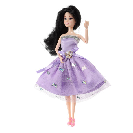 ИГРОЛЕНД Кукла нарядная 27 см, PP, PVC, 10х5х32,5 см, 6 диза