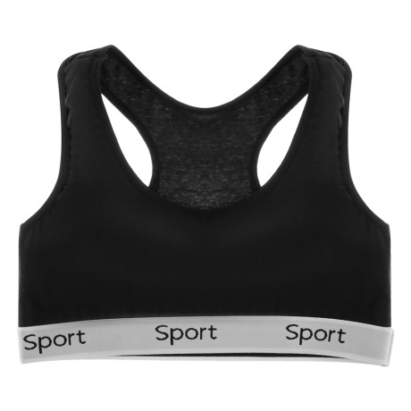 GALANTE Майка-топ с широкими лямками, р.44, 95% хлопок, 5% спандекс, черный, НБ25-21