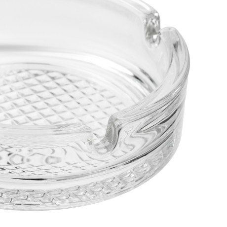 ОСЗ Пепельница круглая D-10,6см H-3,4см, стекло