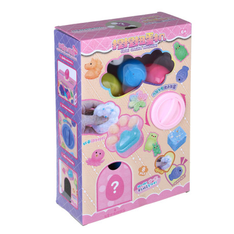 Игрушка сюрприз "Мялки в яйцах", 8 штук, 37,5х10,5х24,5см, TPR, PVC