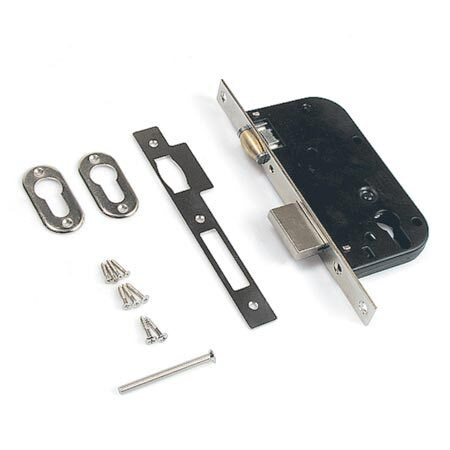 Замок врез 30-R-CR Apecs с роликовым фиксатором (б/цилиндра)  \28