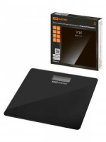 Весы напольные эл. TDM &quot;Черный Квадрат&quot;, стекло, деление 100г, до 180кг, 28*28см SQ4012-0006