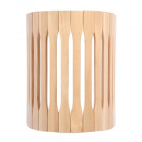 Абажур д/светильника, настенный, липа 25*16*30см, 32143 Банные штучки