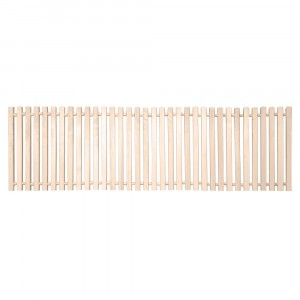 Коврик деревянный, липовая рейка 50х150 см Банные штучки