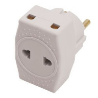 STEKKER разветвитель (тройник) 3роз. 10A плоский белый ADP10-16-20 39006