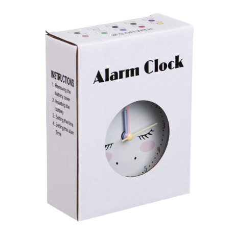 Будильник тм LADECOR CHRONO 10x4x13 см, пластик, стекло, 1xAA, 4 цвета
