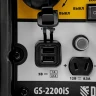 Генератор инверторный GS-2200iS, 2,2 кВт, 230 В, закрытый корпус, ручной старт DENZEL