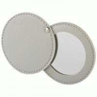 Зеркало карманное круглое d=7см металл 109513 Идеальная