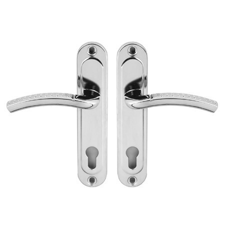 Ручки на планке AVERS HP-85.0126-CR (хром, под цилиндр, межос-85мм)   \24