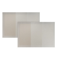 Набор салфеток сервировочных ПВХ, 2шт, 30x45см, "Богема"