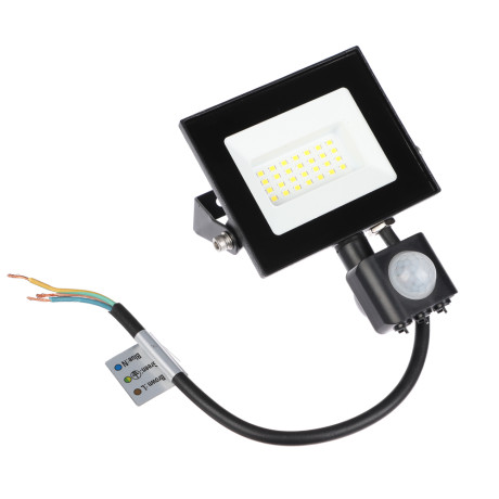 FORZA Прожектор светодиодный с датчиком движения 30Вт, 220-250В, IP44, 1800lm ,4000K, 120°