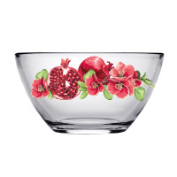 ОСЗ Гранат с цветами Салатник 13см, стекло (0,5л)