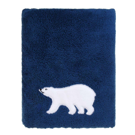 PROVANCE Нордик Полотенце с вышивкой, 50х90см, 85% полиэстер, 15% полиамид