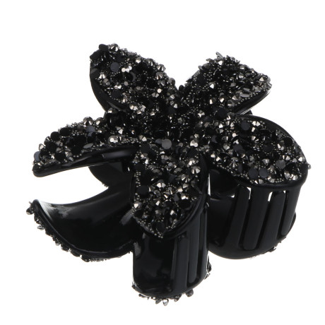 Краб для волос, тм ЮНИLOOK, 8см, пластик, 3 дизайна, #1