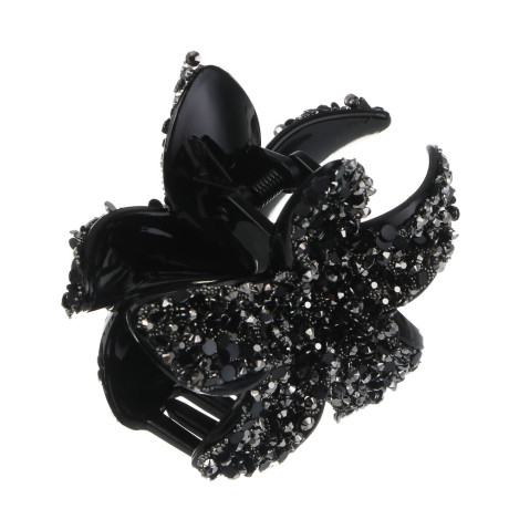 Краб для волос, тм ЮНИLOOK, 8см, пластик, 3 дизайна, #1