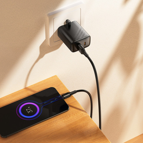 hoco. Кабель для зарядки модель X120, USB-C 1м, цвет: черный