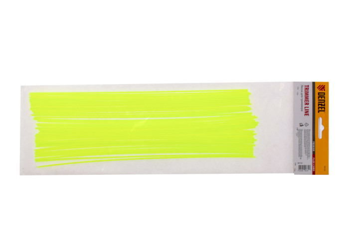 Леска для триммера, квадратная нарезанная 2 мм х 30 см, 50 шт Flex cord Denzel