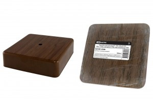 TDM коробка распред. 100х100х29 мм ОУ IP40 бук, с клем. колодкой, инд. штрихкод (42!) SQ1401-0308