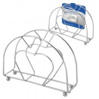 Подставка д/салфеток &quot;Яблоко&quot; (кратность 6шт!!!), сталь/хром проволока AN52-62 Мультидом