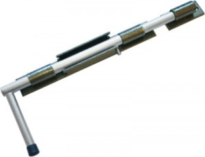 Засов Домарт ДОБРЫНЯ  600мм мод.2 бронза антик d-20мм5)