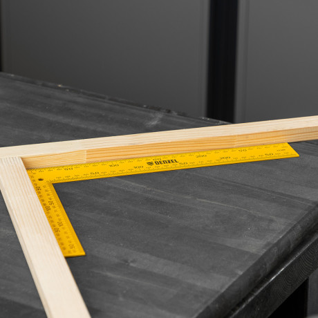 Угольник стальной, 200 х 300 мм Denzel