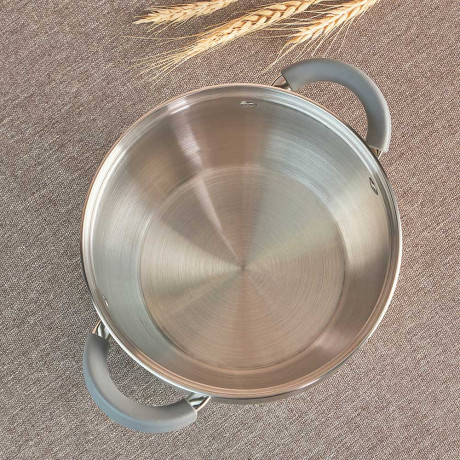 VETTA Вена Кастрюля 24х13,5см. 6,0л. со стекл. крышкой, индукция