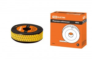 _СНЯТО TDM МКО маркер на провод 1,5мм символ "0" 1000шт/ролл (цена за 1ролл) SQ0511-0001