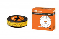 _СНЯТО TDM МКО маркер на провод 1,5мм символ &quot;0&quot; 1000шт/ролл (цена за 1ролл) SQ0511-0001