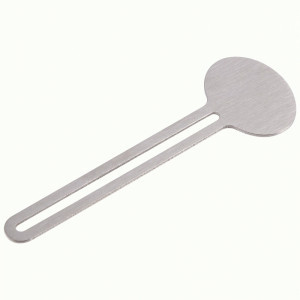 Дозатор для зубной пасты ELINE, 9*3см, нерж.сталь (25!) 108709 Рыжий кот