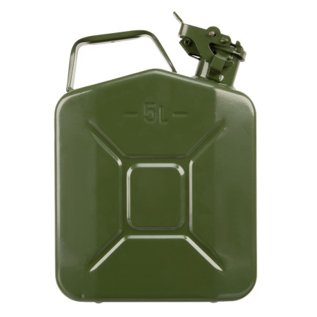 Канистра для топлива, металлическая, толщина стенок 0,8мм, 5 литров