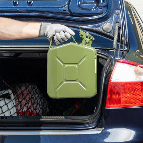 Канистра для топлива, металлическая, толщина стенок 0,8мм, 5 литров