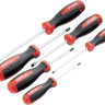 Набор отверток, сталь S2, двухкомпонентные рукоятки, 6 шт Matrix Professional