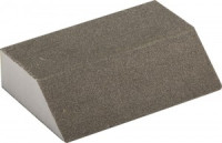 Губка шлифовальная ЗУБР &quot;МАСТЕР&quot; четырехсторонняя угловая, средняя жесткость, Р120, 100х68х42х26мм