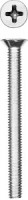 Винт DIN 965, M4 x 40 мм, 10 шт, кл. пр. 4.8, оцинкованный, ЗУБР