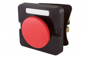 TDM пост кнопочный ПКЕ 122-1 У2, красный гриб, IP54 SQ0742-0015