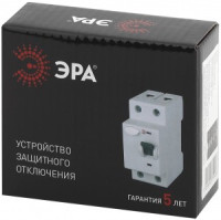 ЭРА PRO NO-902-57 устройство защитного отключения (УЗО) ВД1-63 1P+N 40А 300мА (90/1620)