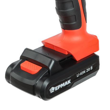 ЕРМАК Набор электроинструмента 29 предметов, шуруповерт 20В (2А*ч, 2шт, 35Н*м) (ONE)